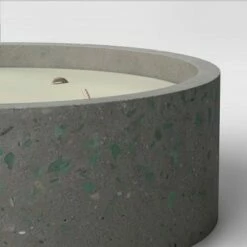 Budget 😍 30oz Terrazzo 5 Wick Candle Gray - Project 62™ 😀