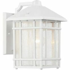Best Sale 🥰 Kathy Ireland Sierra Craftsman 11" High White Outdoor Wall Light 🛒 -Outdoor Lighting Store unnamed file 3562