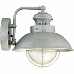 Top 10 👍 John Timberland Industrial Farmhouse Outdoor Barn Light Fixture LED Galvanized 8 1/2" Seedy Glass Exterior House Porch Patio Deck 🌟 -Outdoor Lighting Store unnamed file 3567