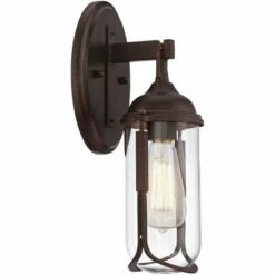 Deals 👏 Franklin Iron Works Vintage Industrial Outdoor Wall Light Fixture Bronze 15" Clear Glass Edison Bulb for Exterior House Porch 😉 9 Deals 👏 Franklin Iron Works Vintage Industrial Outdoor Wall Light Fixture Bronze 15" Clear Glass Edison Bulb for Exterior House Porch 😉 -Outdoor Lighting Store unnamed file 3571