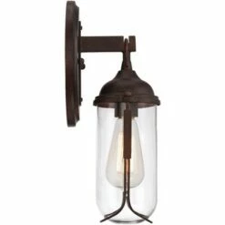 Deals 👏 Franklin Iron Works Vintage Industrial Outdoor Wall Light Fixture Bronze 15" Clear Glass Edison Bulb for Exterior House Porch 😉 10 Deals 👏 Franklin Iron Works Vintage Industrial Outdoor Wall Light Fixture Bronze 15" Clear Glass Edison Bulb for Exterior House Porch 😉 -Outdoor Lighting Store unnamed file 3572
