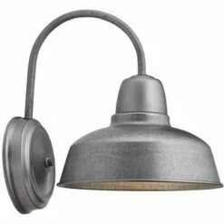 Brand new 🔥 John Timberland Farmhouse Outdoor Wall Light Fixture Urban Barn Galvanized Steel Gooseneck 13" for Exterior House Porch Patio 💯 -Outdoor Lighting Store unnamed file 3586