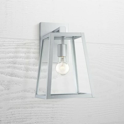 Best reviews of ✨ John Timberland Modern Outdoor Wall Light Fixture Sleek Silver Steel 13" Clear Glass for Exterior House Porch Patio Deck ❤️ 1 Best reviews of ✨ John Timberland Modern Outdoor Wall Light Fixture Sleek Silver Steel 13" Clear Glass for Exterior House Porch Patio Deck ❤️