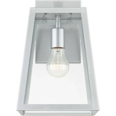Best reviews of ✨ John Timberland Modern Outdoor Wall Light Fixture Sleek Silver Steel 13" Clear Glass for Exterior House Porch Patio Deck ❤️ 3 Best reviews of ✨ John Timberland Modern Outdoor Wall Light Fixture Sleek Silver Steel 13" Clear Glass for Exterior House Porch Patio Deck ❤️ - Image 3