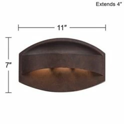 Cheapest 🌟 Possini Euro Design Modern Outdoor Wall Light Fixture LED Bronze 11" Wide Eyebrow Dark Sky for Exterior House Porch Patio Deck ✔️ 13 Cheapest 🌟 Possini Euro Design Modern Outdoor Wall Light Fixture LED Bronze 11" Wide Eyebrow Dark Sky for Exterior House Porch Patio Deck ✔️ -Outdoor Lighting Store unnamed file 3619