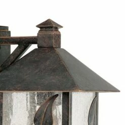 Cheapest 🌟 Franklin Iron Works Farmhouse Outdoor Wall Light Fixture French Bronze Lantern 10 1/2" Clear Seedy Glass for Exterior Porch Patio 👏 -Outdoor Lighting Store unnamed file 3621