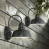 Cheapest ✔️ John Timberland Industrial Outdoor Wall Light Fixtures Set of 2 Black Metal 11 1/4" for Exterior House Porch Patio Outside Home 👍 -Outdoor Lighting Store unnamed file 3690