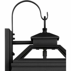 Outlet 🥰 John Timberland Outdoor Wall Light Fixture Texturized Black Steel 16 1/2" Clear Glass Lantern for Exterior House Porch Patio 😉 -Outdoor Lighting Store unnamed file 3700