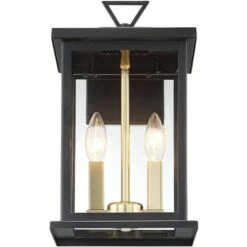 Buy ๐ Possini Euro Design Modern Outdoor Wall Light Fixture Black Gold 14" Clear Glass for Exterior House Porch Patio Deck ๐ 9 Buy ๐ Possini Euro Design Modern Outdoor Wall Light Fixture Black Gold 14" Clear Glass for Exterior House Porch Patio Deck ๐ -Outdoor Lighting Store unnamed file 3707