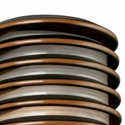 Best deal 🎉 John Timberland Modern Industrial Outdoor Wall Lights Fixtures Set of 2 Rubbed Bronze 10" Frosted Glass for Exterior House Porch ⭐