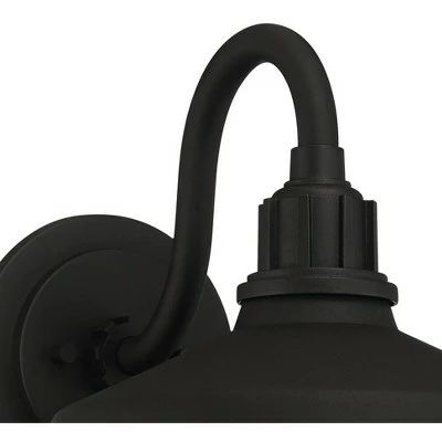 Best Pirce ๐งจ Franklin Iron Works Rustic Outdoor Wall Light Fixture Urban Barn Black Aluminum 10 1/2" for Exterior House Porch Patio Deck ๐ 4 Best Pirce ๐งจ Franklin Iron Works Rustic Outdoor Wall Light Fixture Urban Barn Black Aluminum 10 1/2" for Exterior House Porch Patio Deck ๐ - Image 2