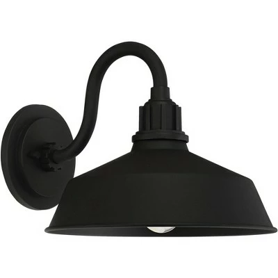Best Pirce ๐งจ Franklin Iron Works Rustic Outdoor Wall Light Fixture Urban Barn Black Aluminum 10 1/2" for Exterior House Porch Patio Deck ๐ 7 Best Pirce ๐งจ Franklin Iron Works Rustic Outdoor Wall Light Fixture Urban Barn Black Aluminum 10 1/2" for Exterior House Porch Patio Deck ๐ - Image 5