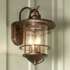 Cheapest 🧨 Franklin Iron Works Industrial Rustic Outdoor Light Fixture Bronze 16 1/4" Clear Seedy Glass Lantern for Exterior House Porch 🧨 -Outdoor Lighting Store unnamed file 3768
