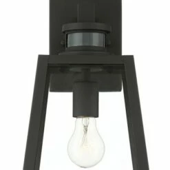 Cheap 🧨 John Timberland Modern Industrial Outdoor Wall Light Fixture Black 14 3/4" Clear Glass Dusk to Dawn Motion Sensor for Porch Patio 😍 -Outdoor Lighting Store unnamed file 3820