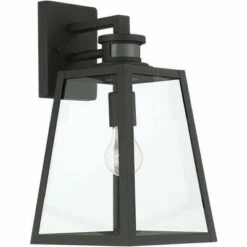 Cheap 🧨 John Timberland Modern Industrial Outdoor Wall Light Fixture Black 14 3/4" Clear Glass Dusk to Dawn Motion Sensor for Porch Patio 😍 -Outdoor Lighting Store unnamed file 3822