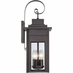 Best deal ⭐ Franklin Iron Works Traditional Outdoor Wall Light Fixture Black Specked Gray Carriage 21" Clear Glass for Exterior Patio Porch 🎁 10 Best deal ⭐ Franklin Iron Works Traditional Outdoor Wall Light Fixture Black Specked Gray Carriage 21" Clear Glass for Exterior Patio Porch 🎁 -Outdoor Lighting Store unnamed file 3849
