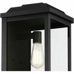 Top 10 👏 John Timberland Rustic Industrial Outdoor Wall Light Fixture Textured Black Metal 18 1/2" Clear Glass Exterior House Porch Patio 😍 -Outdoor Lighting Store unnamed file 3858