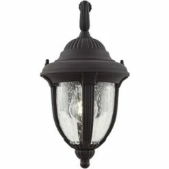 Discount 🧨 John Timberland Traditional Outdoor Wall Light Fixture Carriage Style Black 14 1/2" Clear Seeded Glass for Exterior House Porch 🥰 -Outdoor Lighting Store unnamed file 3878