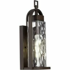 Top 10 🤩 Possini Euro Design Modern Outdoor Wall Light Fixture Bronze 16 1/4" Water Glass Panels for Exterior House Porch Patio Deck ⭐ -Outdoor Lighting Store unnamed file 3914