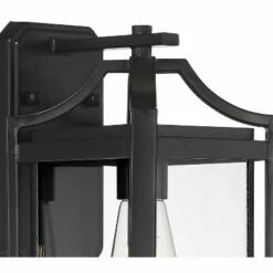Coupon 😀 Franklin Iron Works Rustic Farmhouse Outdoor Wall Light Fixture Black 12 1/2" Clear Beveled Glass Exterior House Porch Patio Deck 😍 -Outdoor Lighting Store unnamed file 3934