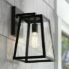 Best deal 🌟 John Timberland Modern Outdoor Wall Light Fixture Black 13" Clear Glass Edison style bulb for Exterior House Porch Patio ⌛ -Outdoor Lighting Store unnamed file 3946