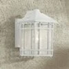 New 😉 Kathy Ireland Sierra Craftsman 11"H White Dusk-Dawn Outdoor Wall Light 😉 1 New 😉 Kathy Ireland Sierra Craftsman 11"H White Dusk-Dawn Outdoor Wall Light 😉 -Outdoor Lighting Store unnamed file 3959