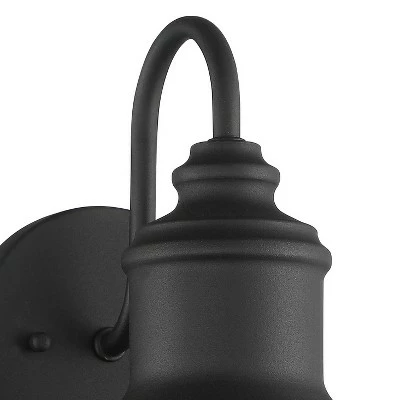 Budget ✔️ Possini Euro Design Industrial Farmhouse Outdoor Barn Light Fixture Textured Black 9 1/2" for Exterior House Porch Patio Deck 🤩 4 Budget ✔️ Possini Euro Design Industrial Farmhouse Outdoor Barn Light Fixture Textured Black 9 1/2" for Exterior House Porch Patio Deck 🤩 - Image 2