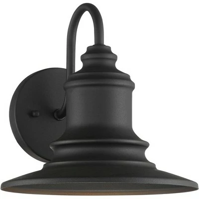 Budget ✔️ Possini Euro Design Industrial Farmhouse Outdoor Barn Light Fixture Textured Black 9 1/2" for Exterior House Porch Patio Deck 🤩 6 Budget ✔️ Possini Euro Design Industrial Farmhouse Outdoor Barn Light Fixture Textured Black 9 1/2" for Exterior House Porch Patio Deck 🤩 - Image 4