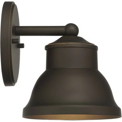 Best deal 🛒 Franklin Iron Works Farmhouse Industrial Outdoor Wall Light Fixture Oil-Rubbed Bronze 9 1/4" Exterior House Porch Patio Outside ⭐ 7 Best deal 🛒 Franklin Iron Works Farmhouse Industrial Outdoor Wall Light Fixture Oil-Rubbed Bronze 9 1/4" Exterior House Porch Patio Outside ⭐ - Image 5