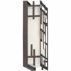 Top 10 👏 Possini Euro Design Modern Outdoor Wall Light Fixture Dimmable LED Bronze 9 1/4" White Cased Glass for Exterior House Porch Patio 🔔 -Outdoor Lighting Store unnamed file 4044