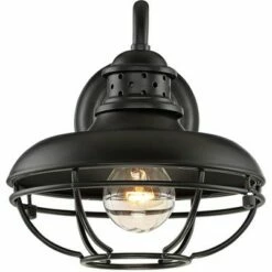 Best deal 🛒 Franklin Iron Works Farmhouse Vintage Outdoor Barn Light Fixture Black 9" Open Metal Cage for Exterior House Porch Patio Outside 🌟 -Outdoor Lighting Store unnamed file 4054