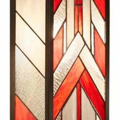 Top 10 😉 16.25" 1-Light Mission Style Rectangular Outdoor Stained Glass Wall Sconce Red - River of Goods 🌟 -Outdoor Lighting Store unnamed file 4061