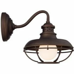 Top 10 🎉 Franklin Iron Works Farmhouse Outdoor Barn Light Fixture Oiled Bronze Open Cage 13" White Glass Orb Diffuser for Exterior House 🔥 10 Top 10 🎉 Franklin Iron Works Farmhouse Outdoor Barn Light Fixture Oiled Bronze Open Cage 13" White Glass Orb Diffuser for Exterior House 🔥 -Outdoor Lighting Store unnamed file 4104