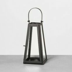 Hot Sale 🎁 Hearth & Hand With Magnolia Metal Lantern Black - Hearth & Hand™ with Magnolia 🤩 -Outdoor Lighting Store unnamed file 411