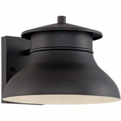 Wholesale 🛒 John Timberland Modern Industrial Outdoor Wall Lights Fixtures Set of 2 Black LED 7 1/2" Exterior House Porch Patio Outside Deck 🤩 -Outdoor Lighting Store unnamed file 4121