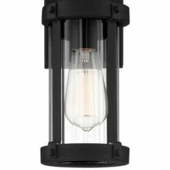 Discount 😀 John Timberland Modern Industrial Outdoor Wall Light Fixture Textured Black 11 3/4" Clear Glass Exterior House Porch Patio Outside 😀 -Outdoor Lighting Store unnamed file 4153