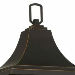 New 😍 John Timberland Rustic Outdoor Wall Light Fixture Black Gold 4-Light 24 3/4" Clear Glass for Exterior House Porch Patio Outside 🥰 -Outdoor Lighting Store unnamed file 4177