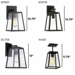 Buy ๐ John Timberland Modern Rustic Outdoor Wall Lights Fixtures Set of 2 Tapering Black 10 3/4" Glass for Exterior House Porch Patio ๐ 13 Buy ๐ John Timberland Modern Rustic Outdoor Wall Lights Fixtures Set of 2 Tapering Black 10 3/4" Glass for Exterior House Porch Patio ๐ -Outdoor Lighting Store unnamed file 4198