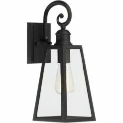 Coupon 🔔 John Timberland Modern Industrial Outdoor Wall Lights Fixtures Set of 2 Crisp Black Cage 16" Exterior House Porch Patio Outside ✔️ -Outdoor Lighting Store unnamed file 4209