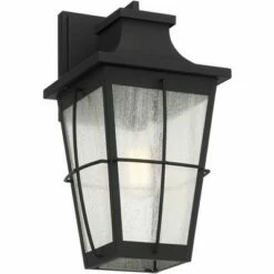 Brand new 🎁 John Timberland Modern Outdoor Wall Light Fixture Matte Black 17 1/2" Clear Glass Exterior House Porch Patio Outside Deck Garage 🥰 -Outdoor Lighting Store unnamed file 4225