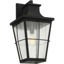 Cheap 😉 John Timberland Modern Industrial Outdoor Wall Light Fixture Black Metal 23 1/4" Clear Seeded Glass for Exterior House Porch Patio 🛒 -Outdoor Lighting Store unnamed file 4232