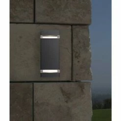 Best Pirce 🎉 Possini Euro Design Modern Outdoor Wall Sconce Fixture Graphite Gray 10 1/2" Clear Glass Up Down for Exterior Patio Porch House 🎉 -Outdoor Lighting Store unnamed file 4252