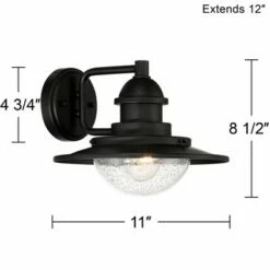 Promo ๐ Franklin Iron Works Industrial Outdoor Wall Light Fixture Matte Black 8 1/2" LED Seedy Glass Damp Rated Exterior House Porch Patio ๐ 15 Promo ๐ Franklin Iron Works Industrial Outdoor Wall Light Fixture Matte Black 8 1/2" LED Seedy Glass Damp Rated Exterior House Porch Patio ๐ -Outdoor Lighting Store unnamed file 4266