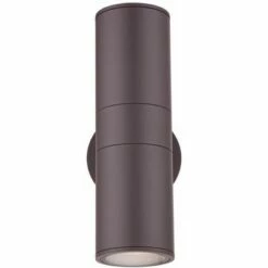 Flash Sale 😀 Possini Euro Design Modern Outdoor Wall Sconce Fixture Bronze 11 3/4" Tempered Glass Lens Up Down for Exterior House Porch Patio ⭐ -Outdoor Lighting Store unnamed file 4290