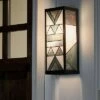 Top 10 🔔 16.25" Stained Glass 1-Light Rectangular Geometric Outdoor Light Wall Sconce - River of Goods 🤩 -Outdoor Lighting Store unnamed file 4295