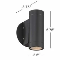 Wholesale 🛒 Possini Euro Design Modern Outdoor Wall Light Fixture Matte Black Cylinder 6 1/2" Tempered Glass Lens Up Down for Exterior House ⌛ 13 Wholesale 🛒 Possini Euro Design Modern Outdoor Wall Light Fixture Matte Black Cylinder 6 1/2" Tempered Glass Lens Up Down for Exterior House ⌛ -Outdoor Lighting Store unnamed file 4311
