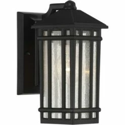 Hot Sale 🌟 Kathy Ireland Sierra Craftsman 10 1/2"H Black Outdoor Wall Light 🧨 -Outdoor Lighting Store unnamed file 4364