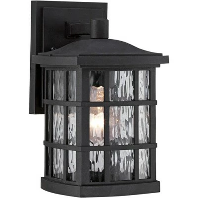 Deals 🤩 Quoizel Stonington 10 1/2"H Matte Black Outdoor Wall Light 🤩 1 Deals 🤩 Quoizel Stonington 10 1/2"H Matte Black Outdoor Wall Light 🤩