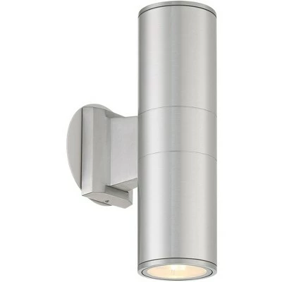 Best deal ๐ Possini Euro Design Modern Outdoor Wall Light Fixture Brushed Nickel Downlight Uplight 11 3/4" Glass Exterior House Porch Patio โค๏ธ 5 Best deal ๐ Possini Euro Design Modern Outdoor Wall Light Fixture Brushed Nickel Downlight Uplight 11 3/4" Glass Exterior House Porch Patio โค๏ธ - Image 3
