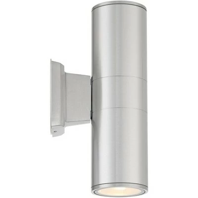 Best deal ๐ Possini Euro Design Modern Outdoor Wall Light Fixture Brushed Nickel Downlight Uplight 11 3/4" Glass Exterior House Porch Patio โค๏ธ 6 Best deal ๐ Possini Euro Design Modern Outdoor Wall Light Fixture Brushed Nickel Downlight Uplight 11 3/4" Glass Exterior House Porch Patio โค๏ธ - Image 4